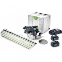 FESTOOL HKC 55 EB-Set-FSK420 diskinis pjūklas 2x5.2 Ah